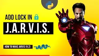 password protection for jarvis | jarvis for pc | how to make jarvis | (jarvis v.2)