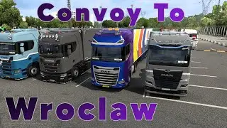 ETS2: Convoy to Wroclaw 2023 w/ Fate VTC (TruckersMP)