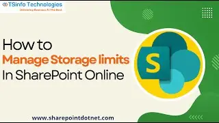 How to Manage SharePoint Storage Limits | Manage SharePoint Storage Limit | SharePoint Storage Limit