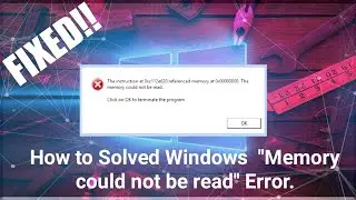 How to solved The instruction at 0xc112e620 referenced memory at 0x00000000 error