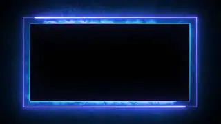 Want a Neon Light Border? Watch This Now for the Best Frame Template!