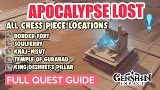 LAST DENDROCULUS Apocalypse Lost ALL CHEST PIECE LOCATIONS FULL QUEST GUIDE | Genshin Impact