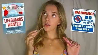 ASMR Worst Reviewed Lifeguard Roleplay ⛑