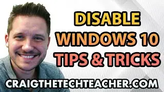 How To Disable Windows 10 Tips And Tricks (2022)
