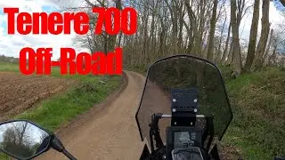 Relaxing ride off-road with the Tenere 700 | Exhaust sound only 🔊