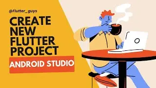 ✨How to create new Flutter Project in Android Studio | Flutter Project📱 