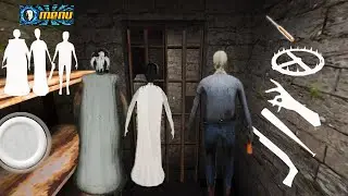 Playing As Granny , Grandpa And Slendrina in Granny 3 | New Granny Mod Menu