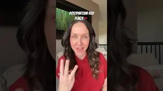 3 CRUCIAL postpartum red flags to watch for! 