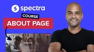 Building The About Page | WordPress & Spectra Tutorial