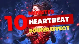 10 Minutes ASMR Heartbeat Sound Effect (No Copyright)