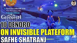 Invisible Platform Time Trial Challenge: East of Safhe Shatranj in Genshin Impact