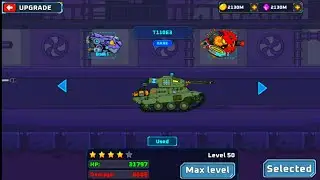 TANK COMBAT WAR BATTLE - T110E3 Tank Max Level