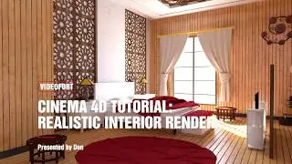 Create Your Own Realistic Interior Render - Full Cinema 4D Tutorial