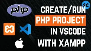 Create PHP Project in Visual Studio Code (Mac) | Run PHP Project in Visual Studio Code with XAMPP