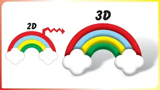 Convert 2D Design into 3D | 3D CorelDraw tutorial Ayan Graphics