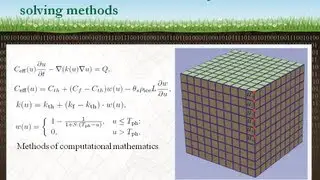 Numerical Heat Transfer in Permafrost Soils