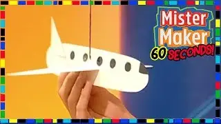 Slot Plane 👨‍🎨 🖌️ - HOW TO MAKE IN 60 SECONDS | Mister Maker