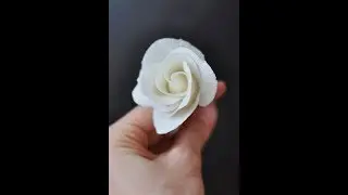 Gumpaste Rose Tutorial.Роза из мастики. Sugar Flowers. Fondant.