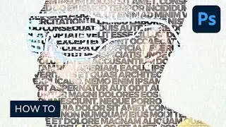 How to Create a Photo to Art Text Effect Photoshop Action