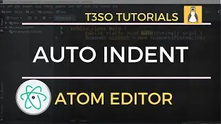 How to Auto Indent Code in the Atom Editor