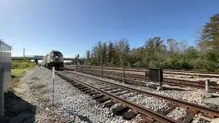 Sunrail train arriving