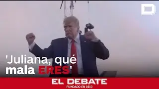 Trump lanza un vídeo contra Kamala Harris al ritmo de salsa