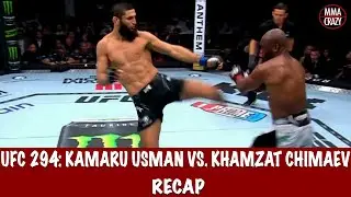 UFC 294: Kamaru Usman vs. Khamzat Chimaev Recap