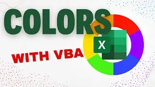 How to use color in VBA? How to find the right color?