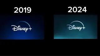 Disney+ intro Comparison (2019/2024)