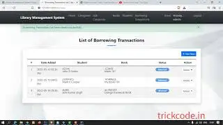 library management system project in python django with source code