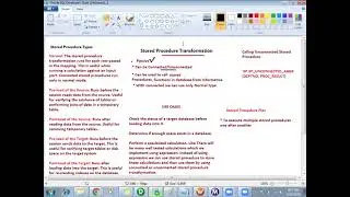 Stored Procedure Transformation in Informatica - In Depth Knowledge with Real Time Scenarios