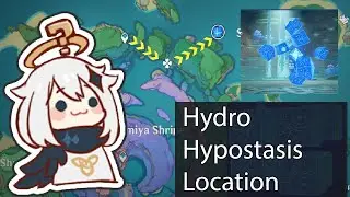 Obtain the clean water quest | Genshin Impact | Water cube boss location
