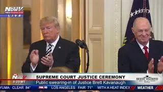 FULL CEREMONY: Justice Brett Kavanaugh Swearing-In At The White House