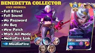 UPDATE Script Skin Benedetta Collector No Password | Voice Indonesia & English | New Patch 2024