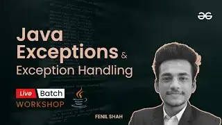 Java Exceptions And Exception Handling | JBDL -34 | GeeksforGeeks