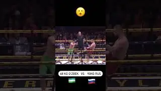 Xamyurtimiz Sardor Erkinov o’zidan 22kg og’ir bo’lgan Rossiyalik raqibini bir daqiqada nokautga uch