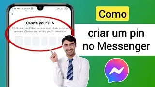 Como criar um pin no Facebook Messenger (2024) ||  Nova atualização