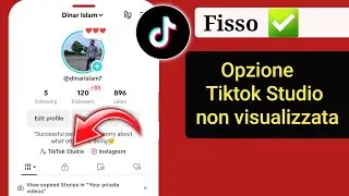 Come risolvere il problema con l'opzione TikTok Studio che non viene visualizzata su TikTok |