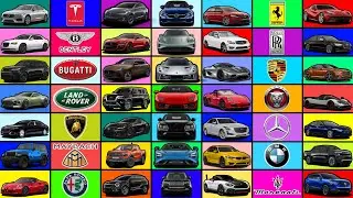 GUESS THE CAR LOGO QUIZ | Can You Guess All Famous Cars? 🚗