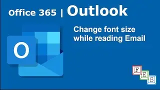 How to change font size while reading an email in Outlook - Office 365