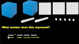 Representing Decimals Using Base Ten Blocks