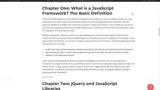 JavaScript Frameworks