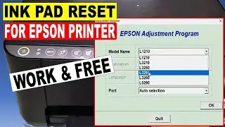 Epson L3250 L3210 Resetter Free Download | Epson L3250 L3210 ink pad reset