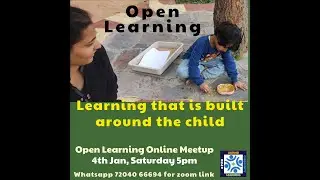 Aarohi Open Learning Meet-Up 4th Jan 25 - Starting OL unschooling homeschooling journey