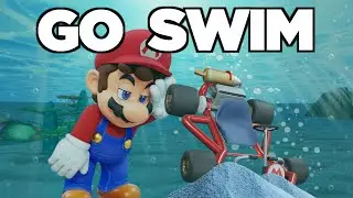 How fast can you TOUCH WATER in every Mario Kart game?