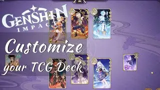 Genius Invokation TCG Customization | Card Deck Customization | Genshin Impact