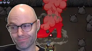 Guy who lives in a factory: everything here is homemade (The Binding of Isaac: Repentance)