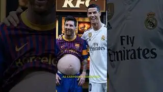 Messi and Ronaldo at KFC 😂