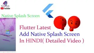 How to add Splash Screen in Flutter App | Add  Real Native Splash Screen for Android iOS In Hindi