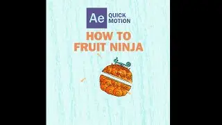 HOW TO EASILY CUT OBJECTS/FRUITS IN ADOBE AFTER EFFECTS